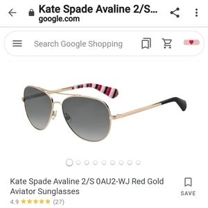 Kate Spade ♠️ Avaline 2/S Aviator Sunglasses 👓